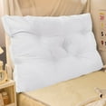 thumbnail image 1 of Ke1Clo 60x50cm Headboard Pillow Bedside Cushion Bedroom Bed Back Tatami Soft Daybed Pillows for Bed Dorm Sofa, 1 of 6
