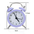 thumbnail image 1 of Ke1Clo Alarm Clock Under $5! Silent Metal Clock Night Light Super Alarm Sound Battery Powered For Bedroom Office Home Use, 1 of 5