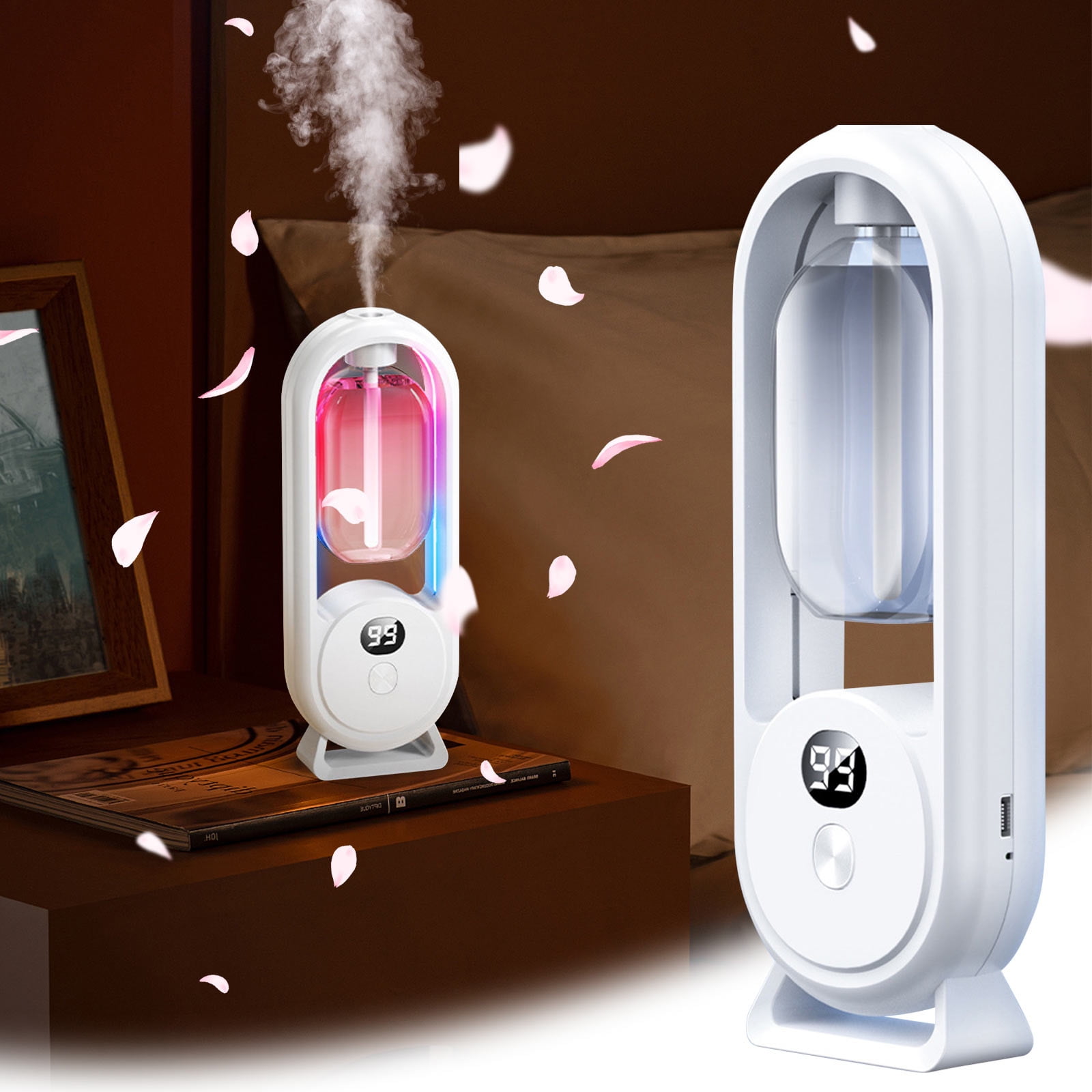Ke1Clo Aromatherapy Diffuser, 360° Essential Oil Diffuser with 5 Modes