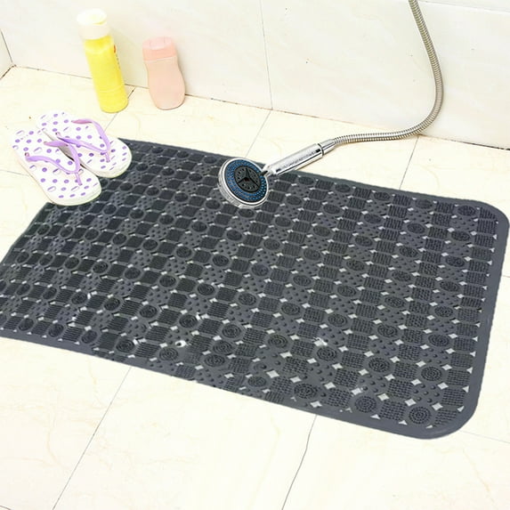 Ke1Clo Bath Tub Mat Non Slip, Bathroom Mat Shower Mat with Massage Dots, Non Slip Shower Mats for Inside Shower, Fast Dry Plastic Bathroom Rug
