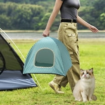 Ke1Clo Cat Tent Outdoor, Cat Tent House Cat Bed Cave Cat Houses for Indoor Cats Outdoor Portable Pet Tent House