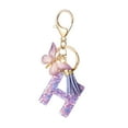 thumbnail image 1 of Ke1Clo Fashion Key Chain Pendant with Butterfly Tassel, 26-Letter Alphabet Keychain for Women Girls, Elegant Multi-Functional Keyring Gift, 1 of 5
