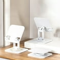 Ke1Clo Foldable Phone Stand for Desk Height Adjustable Cell Phone