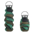 thumbnail image 1 of Ke1Clo Foldable Water Bottle under $5! 500ml Portable Sports Bottle Leak Proof BPA Free Reusable for Outdoor Travel Gym, 1 of 7