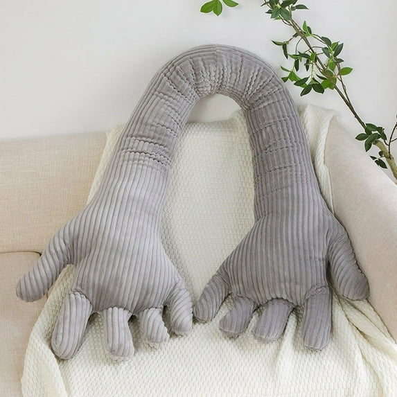 Ke1Clo Hand Pillow under $5! Funny Long Arm Cushion Soft Fleece Hugging Toy Gift For Lovers Birthday Christmas Home Decor Snuggling Comfort