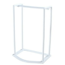 Ke1Clo Hanger Storage Rack under $5! Organizer for Clothes Hangers Stackable Removable Assembly Space Saver Closet Bedroom Portable Handle