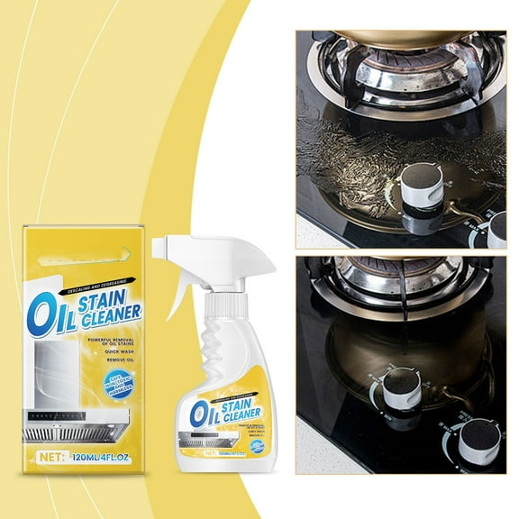 Ke1Clo Kitchen Degreaser Spray under $5! Heavy Duty Cleaner for Stove Hood Grease Removal Fast Acting No Residue for Easy Cleaning