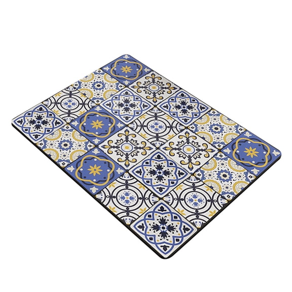 Ke1Clo Kitchen Drainage Mat under $5! Non-Slip Insulation Drying Mat for Bowls Dishes, Absorbent Heat-Resistant Meal Pad for Countertop Sink, Easy Clean Waterproof Table Protector