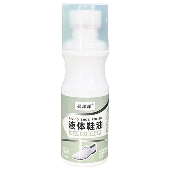Ke1Clo Liquid Shoe Polish Leather Conditioner under $5! Colorless Shoe Oil Leather Care Cream Restores Shine Conditions Protects With Sponge Applicator For Shoes Boots