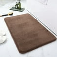 thumbnail image 1 of Ke1Clo Living Room Carpet under $5! Soft Comfortable Bedroom Rug Non-Slip Home Decor Mat 23.62x15.75x0.39 inch (Coffee), 1 of 6
