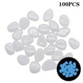 thumbnail image 1 of Ke1Clo Luminous Garden Pebbles, Glow In The Dark Stones For Walkway Decor, Solar Powered Outdoor Lighting Rocks, Pathway Patio Yard DIY Craft Decoration 100pcs, White, 1 of 2