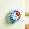 thumbnail image 1 of Ke1Clo Mechanical Kitchen Timer, 60 Minute Visual Countdown Vintage Magnetic Timer for Cooking, Study, Office, No Batteries Needed, 1 of 7
