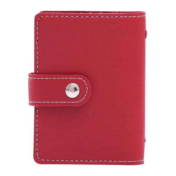 Ke1Clo Mini Savings Binder, Pocket Money Organizer with Card Storage, PU Leather Cash Envelope System, Budget Planner, Money Organizer for Savings Challenge