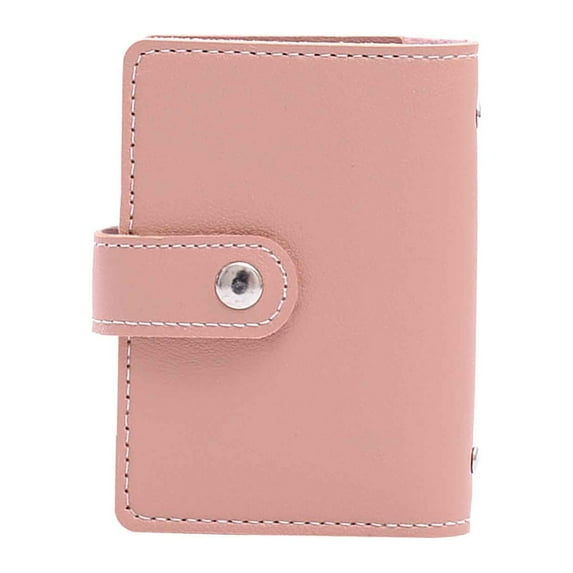 Ke1Clo Mini Savings Binder, Pocket Money Organizer with Card Storage, PU Leather Cash Envelope System, Budget Planner, Money Organizer for Savings Challenge