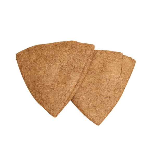 Ke1Clo Natural Coir Hanging Basket Liner, Round Fiber Planter Insert, Biodegradable Breathable Pot Liner for Indoor Outdoor Flower Pots Garden Planters