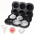 thumbnail image 1 of Ke1Clo Rose Silicone Ice Mold, Decorative ice Tray, Rose Shaped Ice Molds, Cocktail Ice Mold, Food Grade Silicone Mold for Drinks and Beverages, 1 of 7