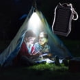 thumbnail image 1 of Ke1Clo Solar Keychain Flashlight, Mini LED Light with Key Ring, Rechargeable Emergency Pocket Light, Portable Torch for Outdoor Travel, Powered by Mobile Power, 1 of 7