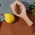 thumbnail image 1 of Ke1Clo Steamed Bun Mould Under $5! Wooden Baking Mold Non-Stick Reusable Hand Carved DIY Kitchen Tool For Cake Pastry Dessert Making Family Fun Activity, 1 of 4