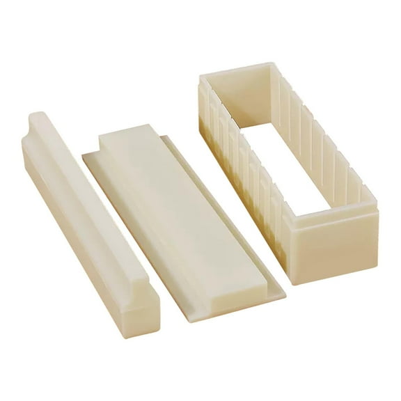 Ke1Clo Sushi Making Kit under $5! 3-Piece Mold Rice Wrapping Tool Quick Forming Non-Stick for Homemade Sushi Rolls