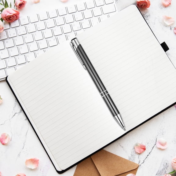 Ke1Clo Telescopic Ballpoint Pen, Retractable Metal Pen, Portable Office Pen, Smooth Writing Pens for Teachers, Professionals, Students, Business Use