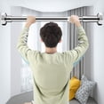 thumbnail image 1 of Ke1Clo Telescopic Curtain Rod, Stainless Steel Shower Pole No Drilling Required, Adjustable Length for Clothes Drying and Space Optimization, Easy Installation, 1 of 6