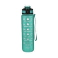 thumbnail image 1 of Ke1Clo Water Bottle with Motivational Marker under $5! Leakproof Sports Bottle BPA Free Wide Mouth Fast Flow for Outdoor Activities Gym Workout and Travel Hydration, 1 of 7