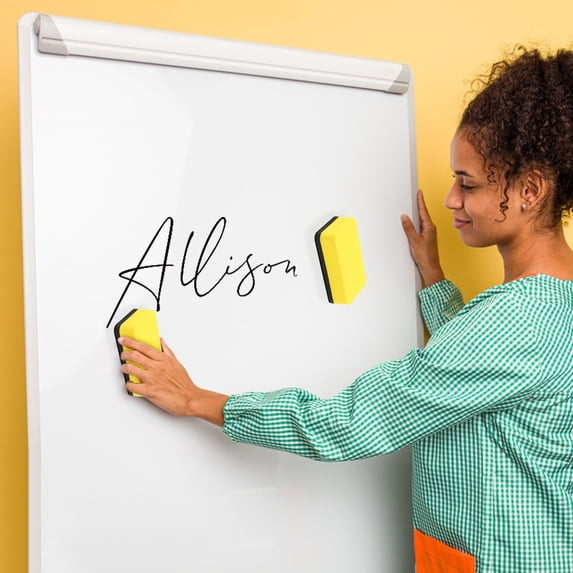 Ke1Clo Whiteboard Eraser under $5! Magnetic EVA Eraser Rectangular Cloth Board Cleaner Office Supplies Teacher Tool Efficient for Whiteboards