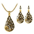 thumbnail image 1 of Ke1Clo Women s Peacock Pendant Jewelry Set under $5! Vintage Wedding Necklace Earring for Women White Alloy Material Gift for Valentine s Day Party, 1 of 2