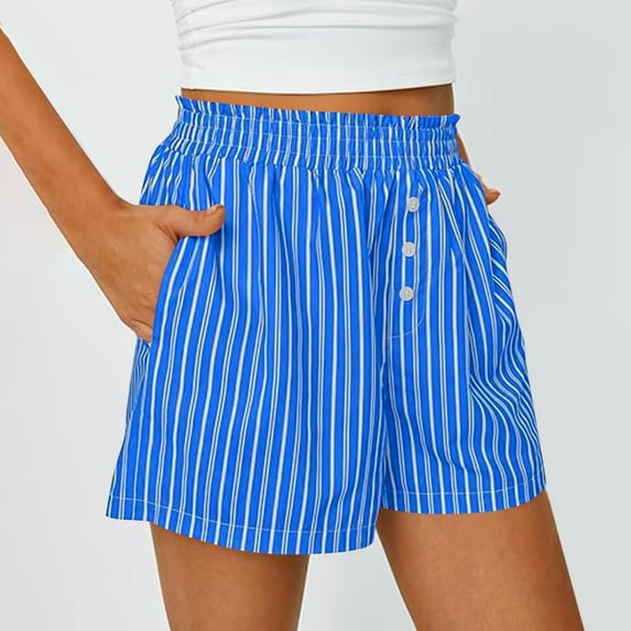 KeFaWanJu Summer ! Workout Biker Shorts Womens Vacation Shorts Women's Boxer Shorts Hiking Shorts for Women
