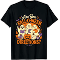 thumbnail image 1 of KeHetSoft Fall Classroom Directions Ghost Teacher Halloween Unisex Graphic T-Shirt, 1 of 7