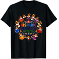 thumbnail image 1 of KeHetSoft Unisex Hispanic Heritage Folkloric Dancers Cotton T-Shirt, 1 of 7