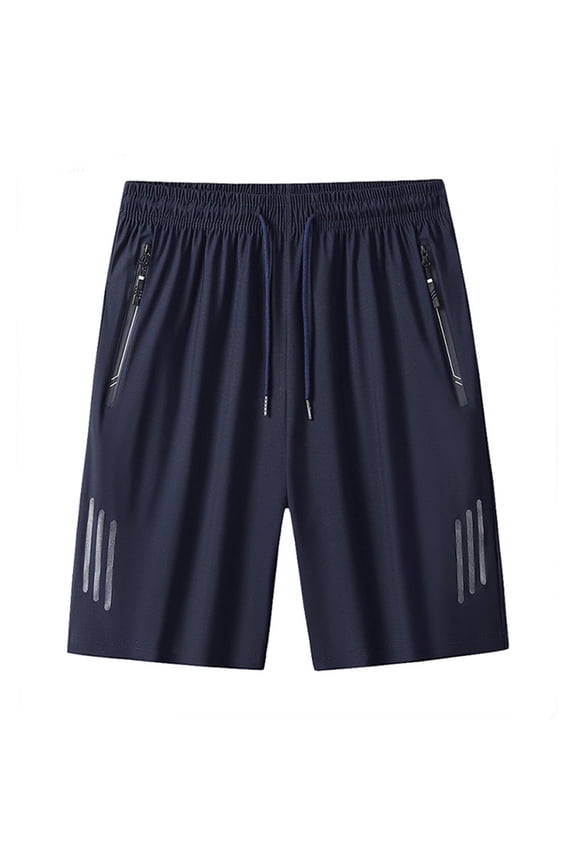 Cargo Shorts Summer Shorts Lounge Shorts Beach Men's Casual Daily Outdoor Beach Lightweight and Breathable Work Shorts Dark Blue 5X