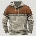 thumbnail image 1 of KeShDi Hoodies for Men Grey Hoodie Men Fashionable Men's Long Sleeved Casual Comfortable Printed Hooded Sweatshirt Gray M, 1 of 3