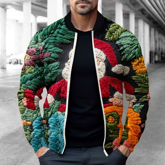 KeShDi Jackets for Men Pullover Sweater Stand Collar Elastic Solid Color Half Sweater for Men Stand-up Collar Sweater Red L