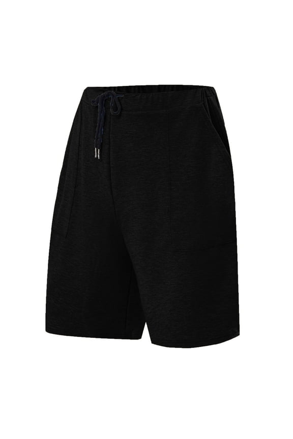 Khaki Shorts Running Shorts Basketball Fashion Man Solid Pocket Waist Solid Shorts Pants Loose Half Shorts Pants Black S