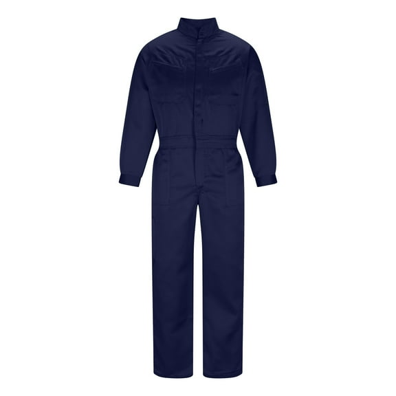 KeShDi Work Overalls Loose Workwear Man Jumpsuit Proof Jumpsuit Spray Painted Workwear Labor Protection Suit Jumpsuit Pants Dark Blue L