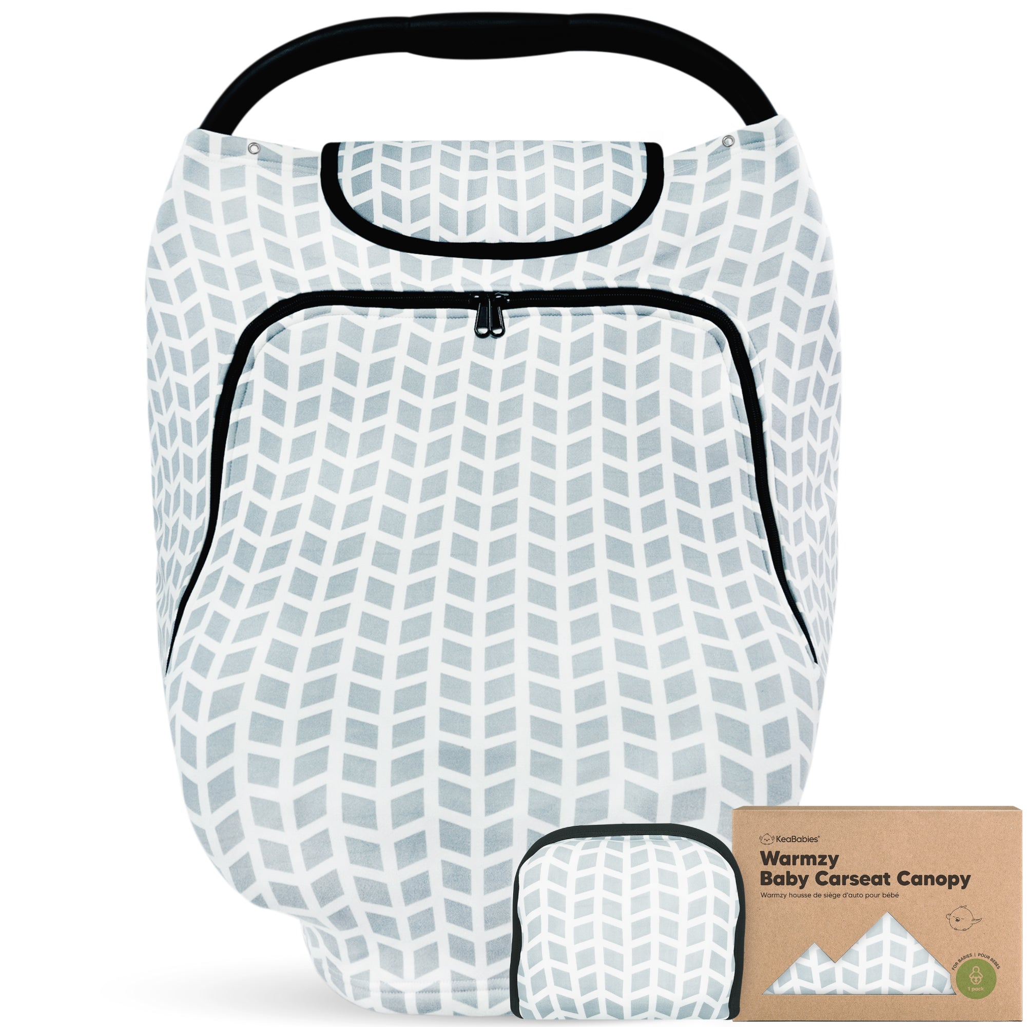 KeaBabies Baby Car Seat Cover Universal Stretch Fit Car Seat Covers