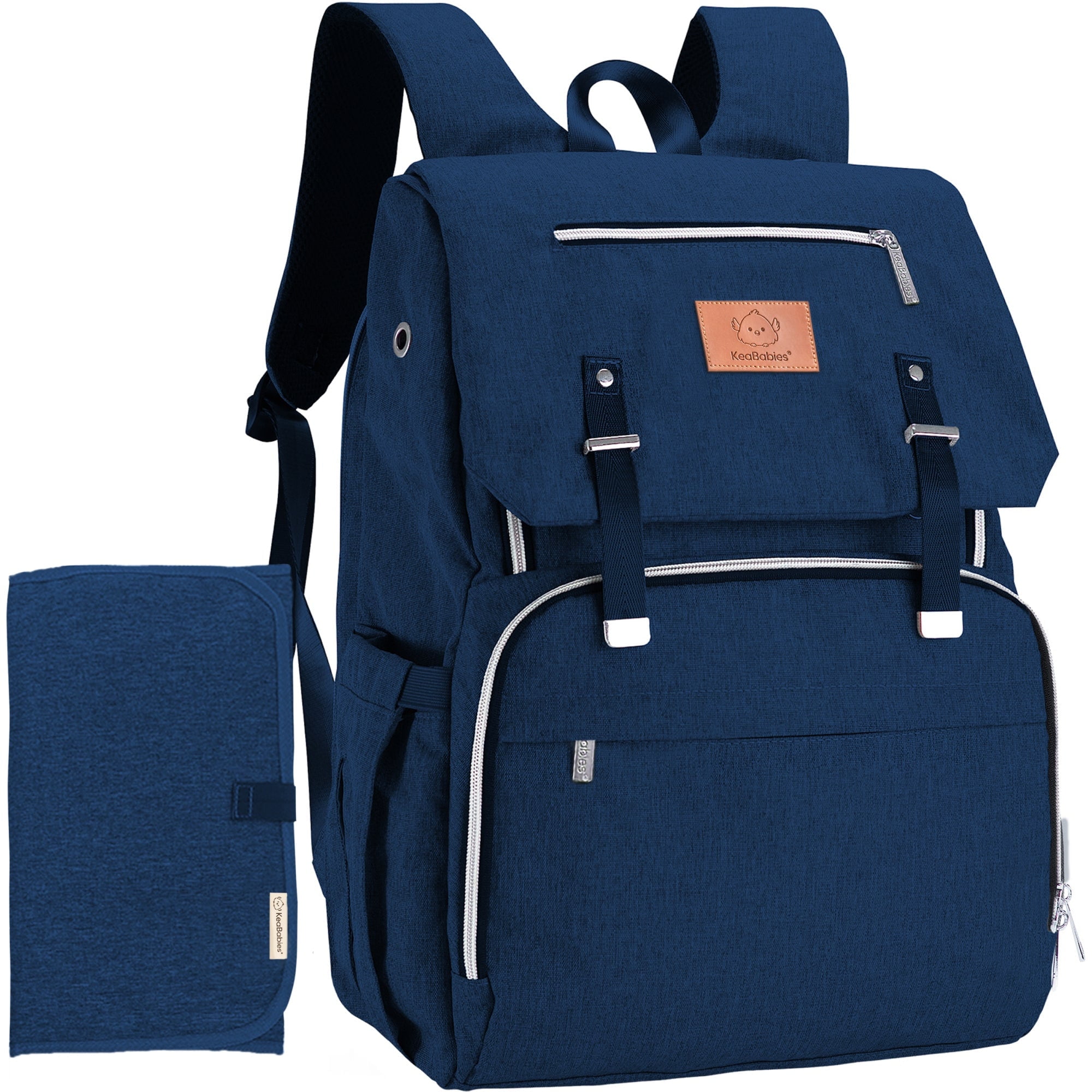 KeaBabies Explorer Diaper Bag Backpack Baby Bags Changing Pad Stroller Straps Walmart