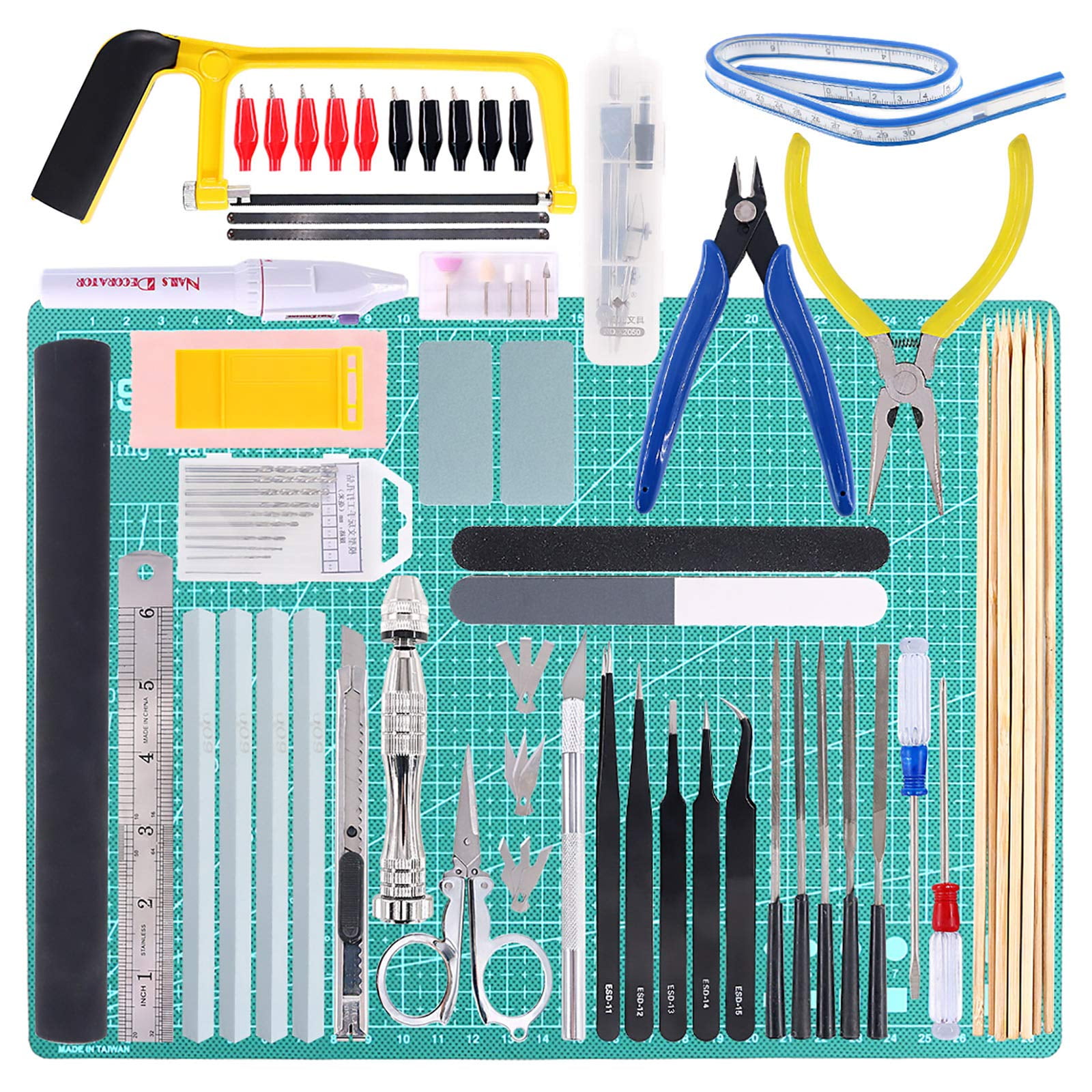 Keadic 87Pcs Gundam Model Tool Kit Professional Hobby Model Tool Kit ...