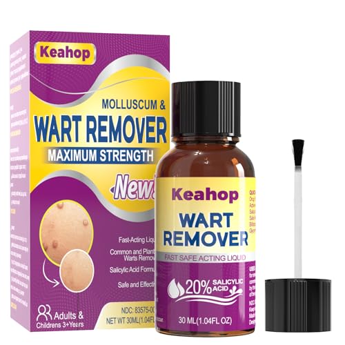 Keahop Liquid Wart & Corn Gel 30 ml, Maximum Strength Salicylic Acid