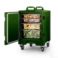 thumbnail image 1 of Catering Hot Box Food Warmer, 82Qt LLDPE Insulated Food Pan Carrier w/Wheels, Stackable Design, Handles, 1 of 3