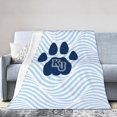thumbnail image 1 of Kean University Logo Fleece Blanket, Very Soft Microfiber Flannel Blanket for Couch Warm and Cozy for All Seasons, 1 of 6