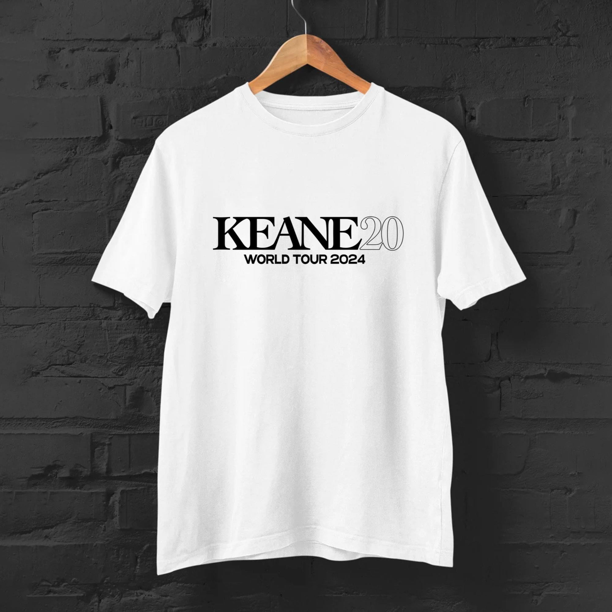 Keane World Tour 2024 Shirt, Keane Hopes and Fears 2024 Concert Shirt