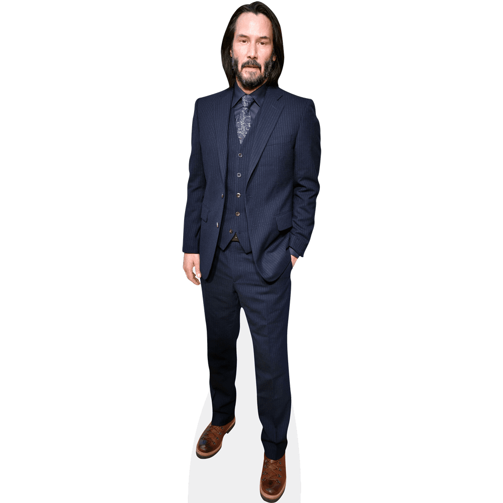 Keanu Reeves (Blue Suit) Lifesize Cardboard Cutout Standee