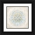 thumbnail image 1 of Kearns, Molly 20x20 Black Ornate Wood Framed with Double Matting Museum Art Print Titled - Tapestry Aqua Blue, 1 of 4