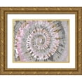 thumbnail image 1 of Kearns, Molly 24x19 Gold Ornate Wood Framed with Double Matting Museum Art Print Titled - Tie Dye Blush Pink, 1 of 4