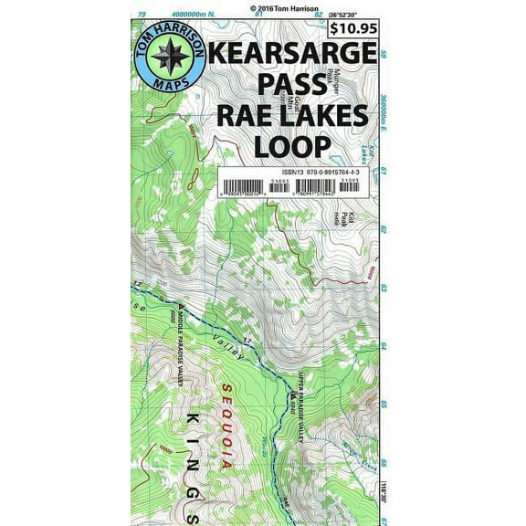 Kearsarge Pass: Rae Lakes Loop, (Paperback)