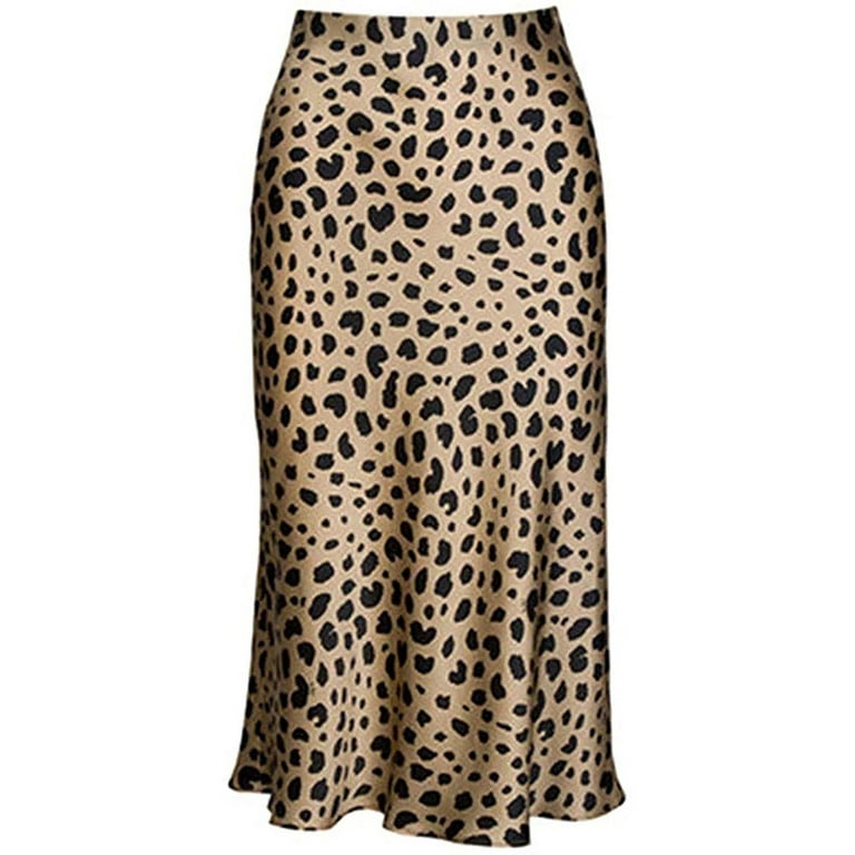 Zebra print skirt online xl
