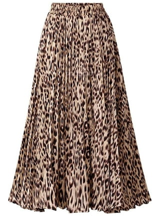 Animal Print Skirt