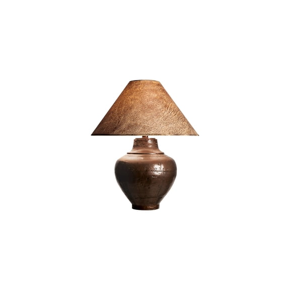 Keaton Copper Finish Southwest Table Lamp